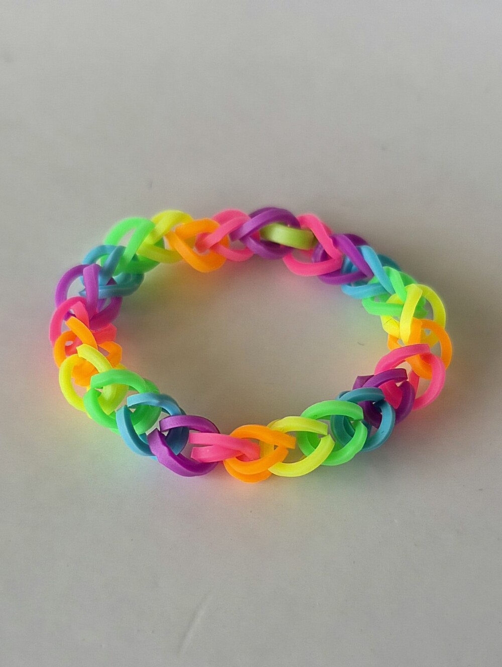 Handmade Elastic Bracelets - Rainbow 1